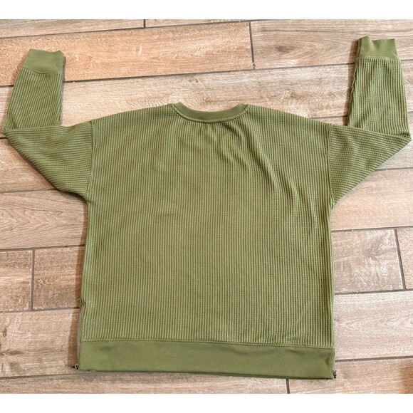 LL Bean Womens Birchwood Brushed Waffle Top Size XL Lot Of 3 Crewneck LNC - Picture 5 of 12